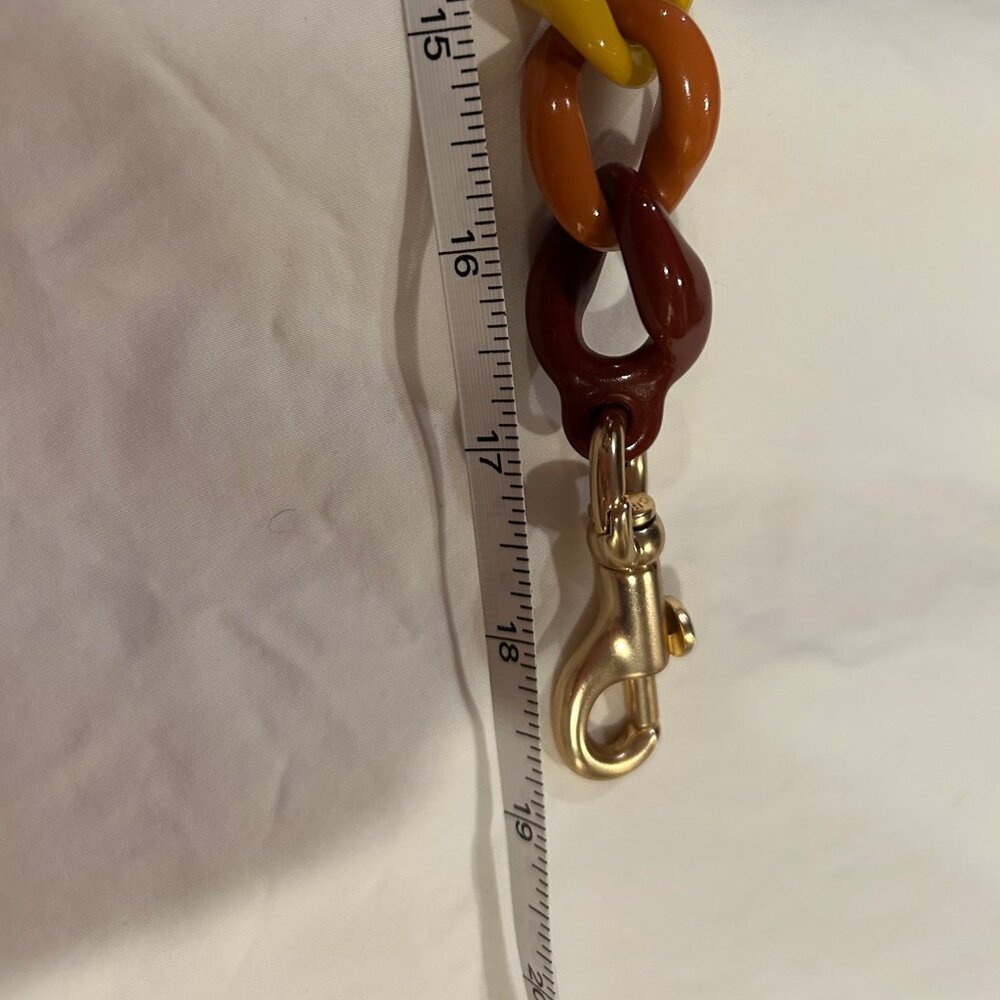 Coach STRAP ONLY - Rainbow Strap from a Charlotte Shoulder Bag--NWOT - Picture 4 of 4